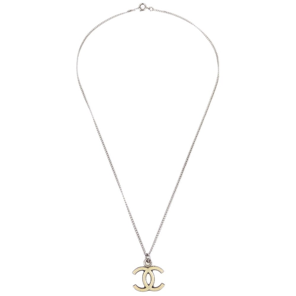 Chanel CC Logo Pendant Metal